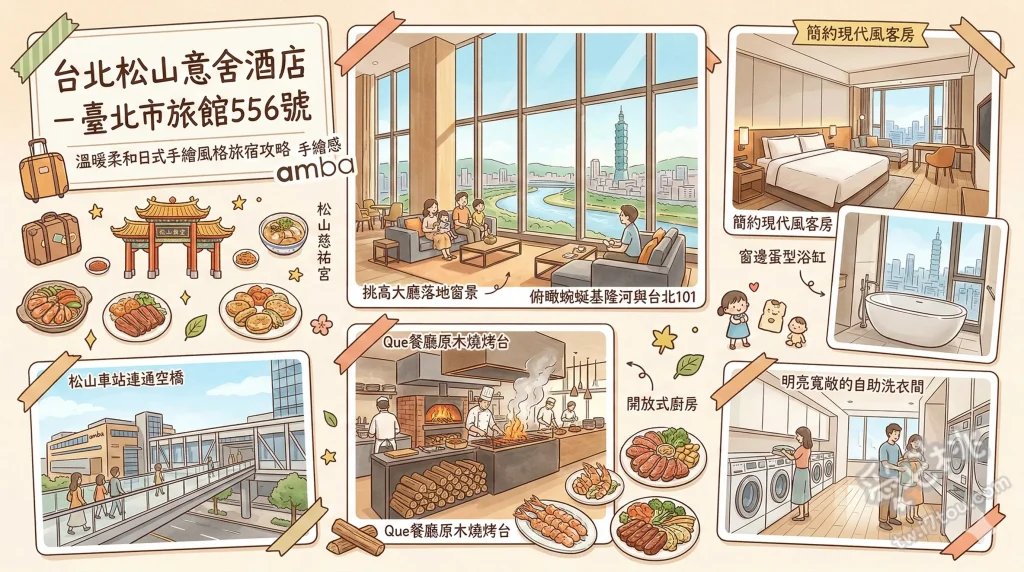 台北松山意舍酒店–臺北市旅館556號