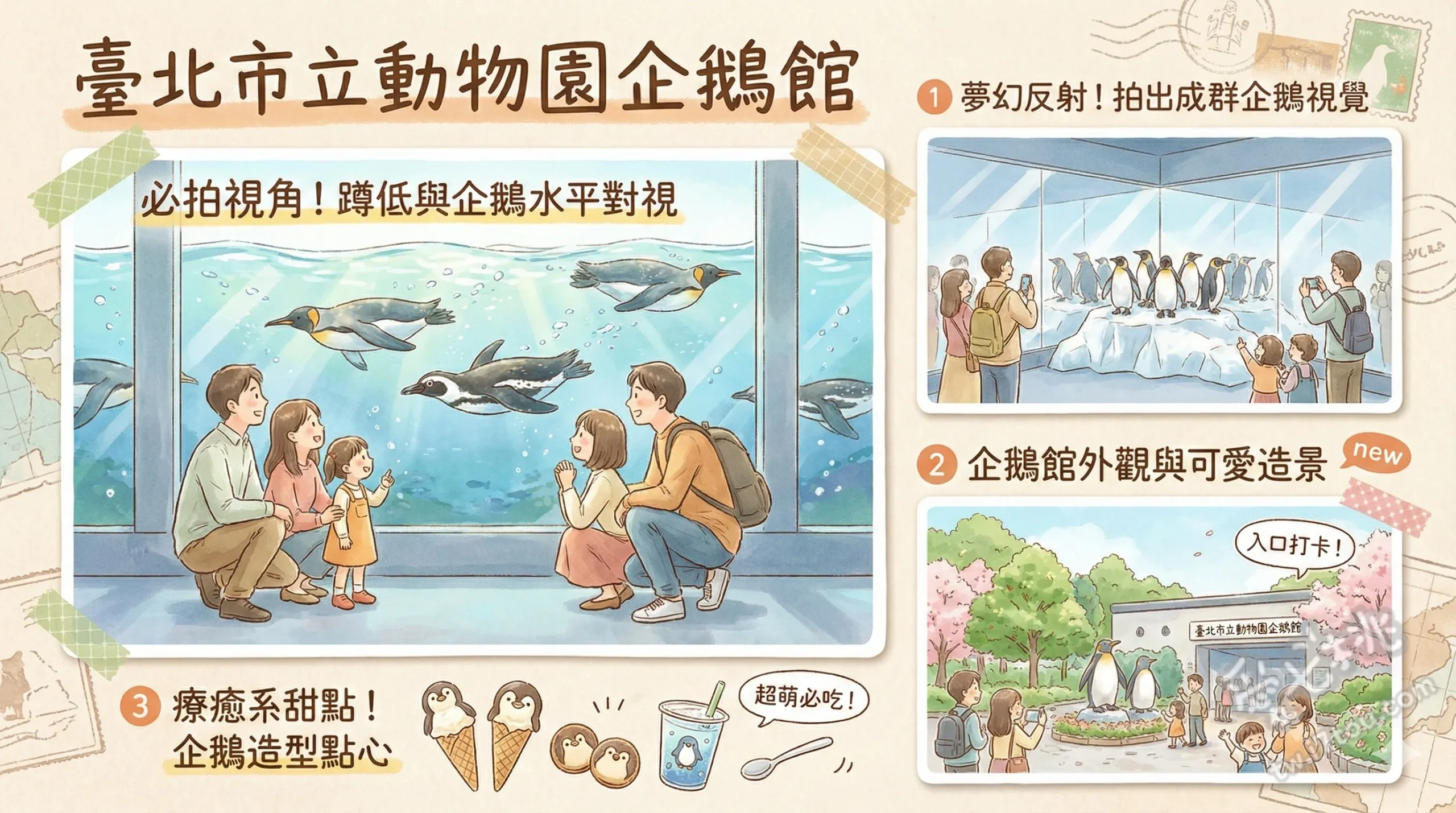 臺北市立動物園企鵝館