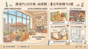 路徒PLUS行旅-站前館 - 臺北市旅館742號