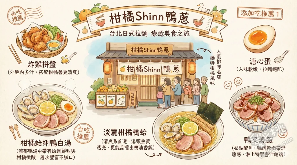 柑橘Shinn 鴨蔥