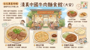 清真中國牛肉麵食館 大安店