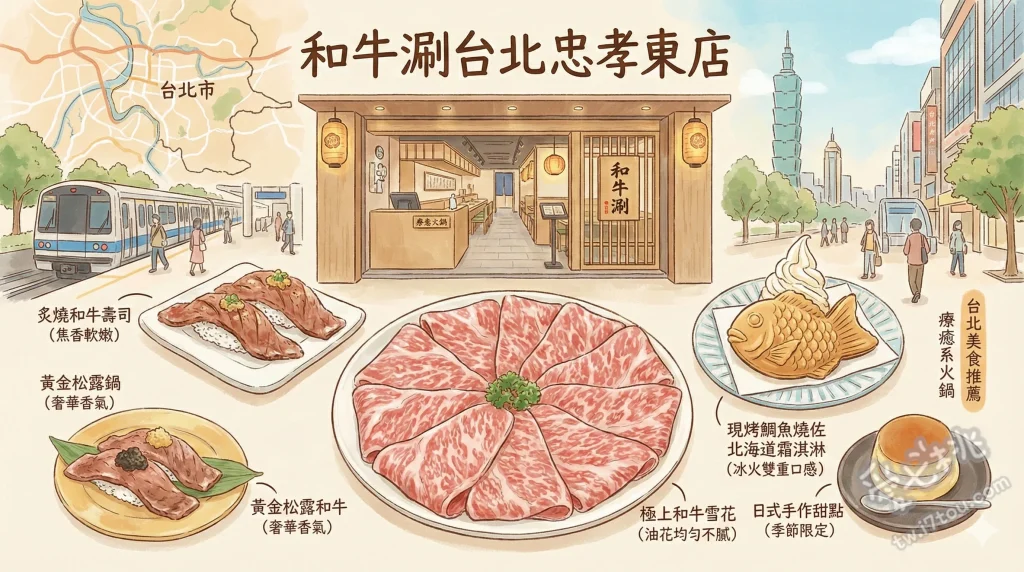 和牛涮台北忠孝東店