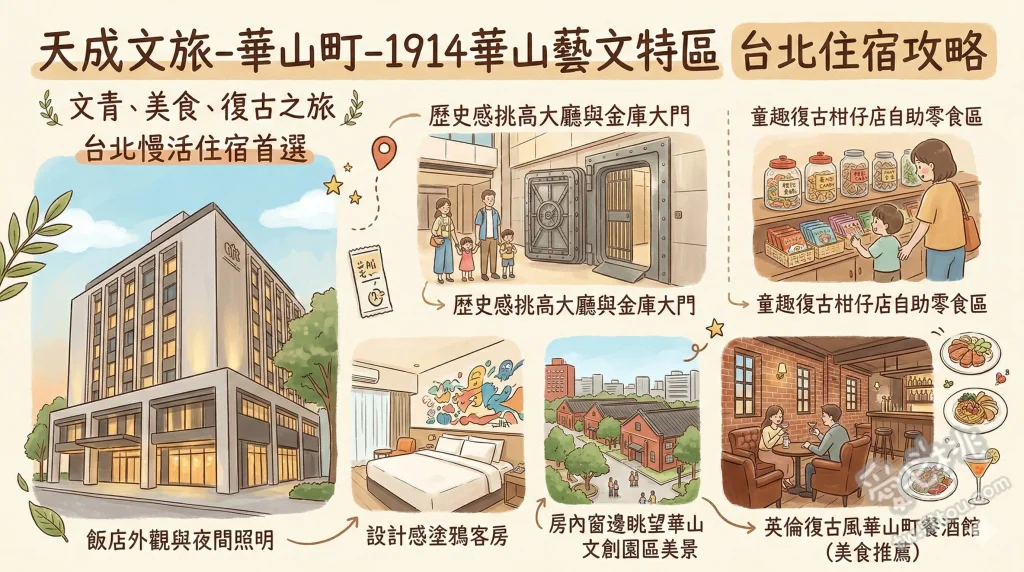 天成文旅-華山町-1914華山藝文特區