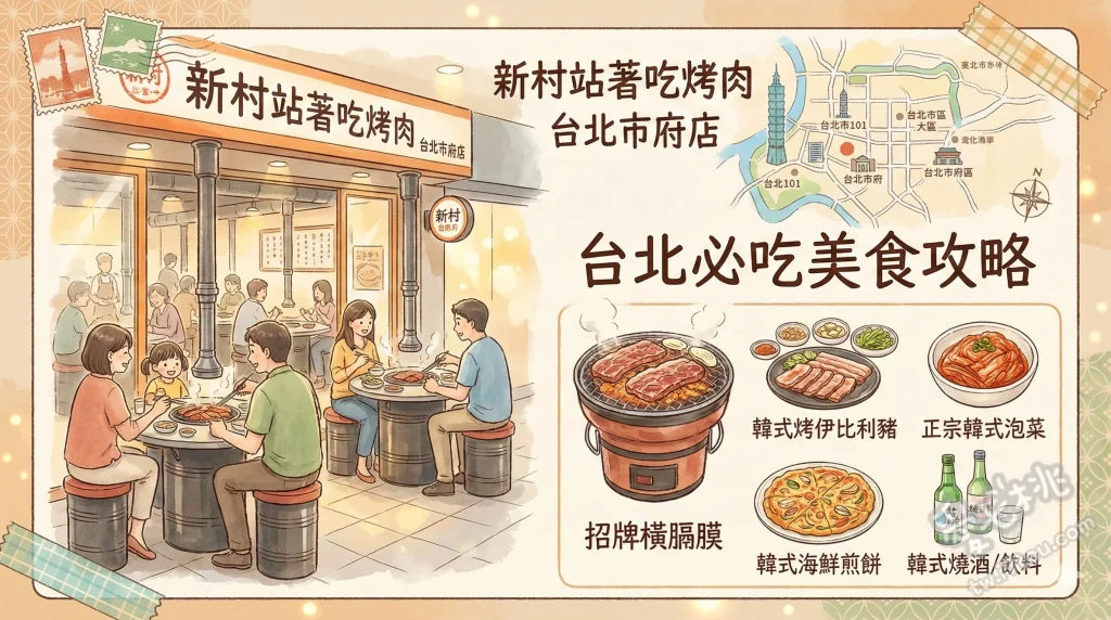新村站著吃烤肉 台北市府店