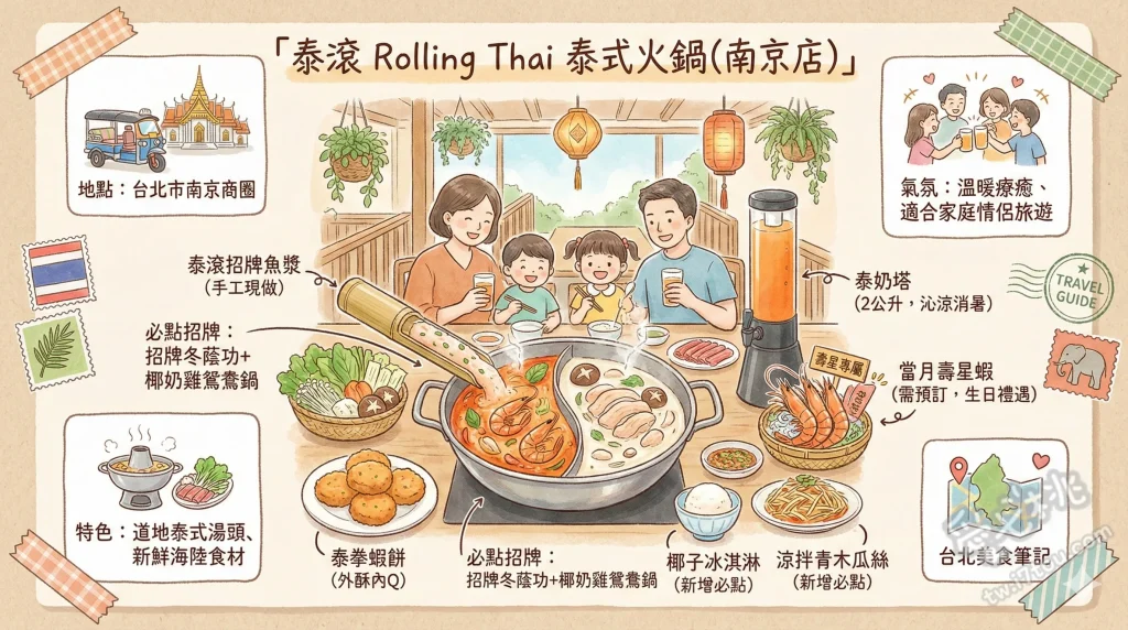 泰滾 Rolling Thai 泰式火鍋 南京店