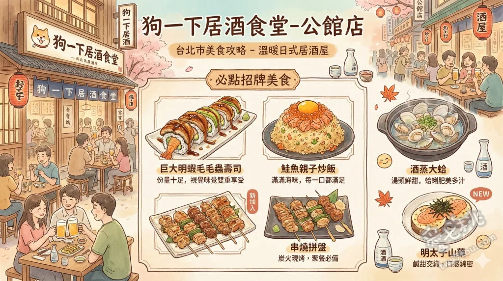 狗一下居酒食堂 公館店