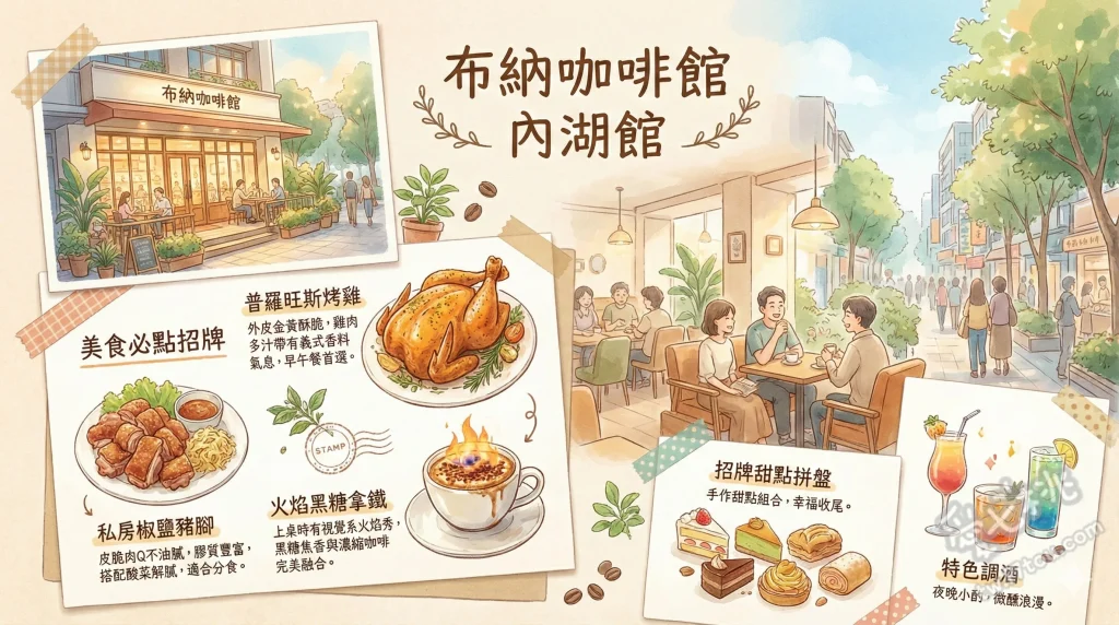 布納咖啡館 內湖館