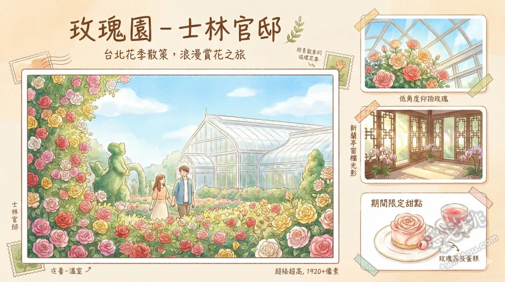 玫瑰園 士林官邸