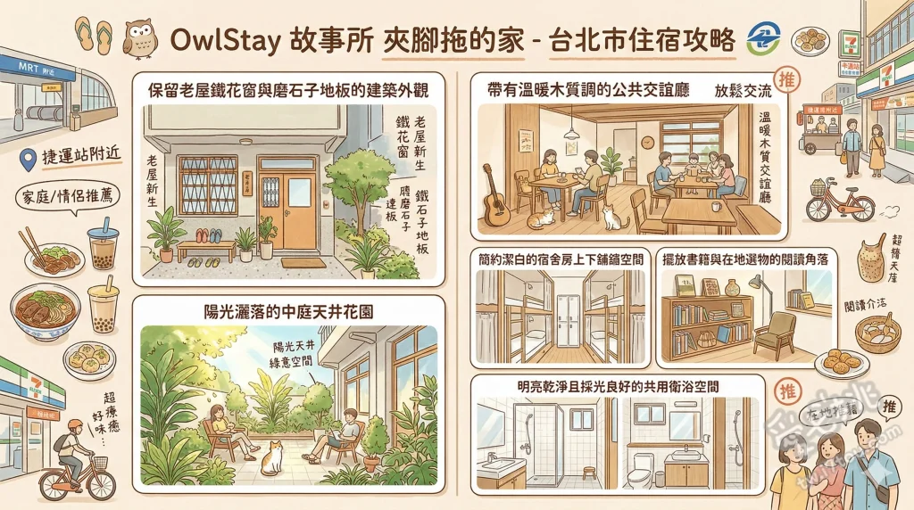 OwlStay 故事所 夾腳拖的家