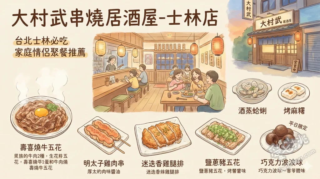 大村武串燒居酒屋 士林店