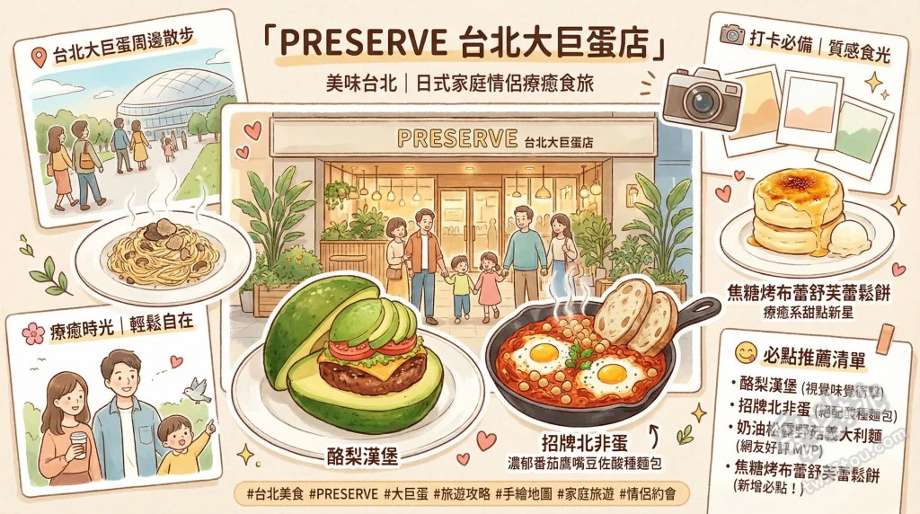 PRESERVE 台北大巨蛋店