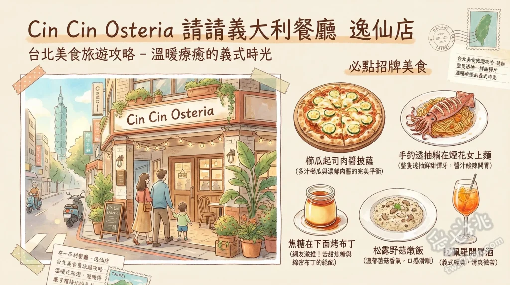 Cin Cin Osteria請請義大利餐廳 逸仙店