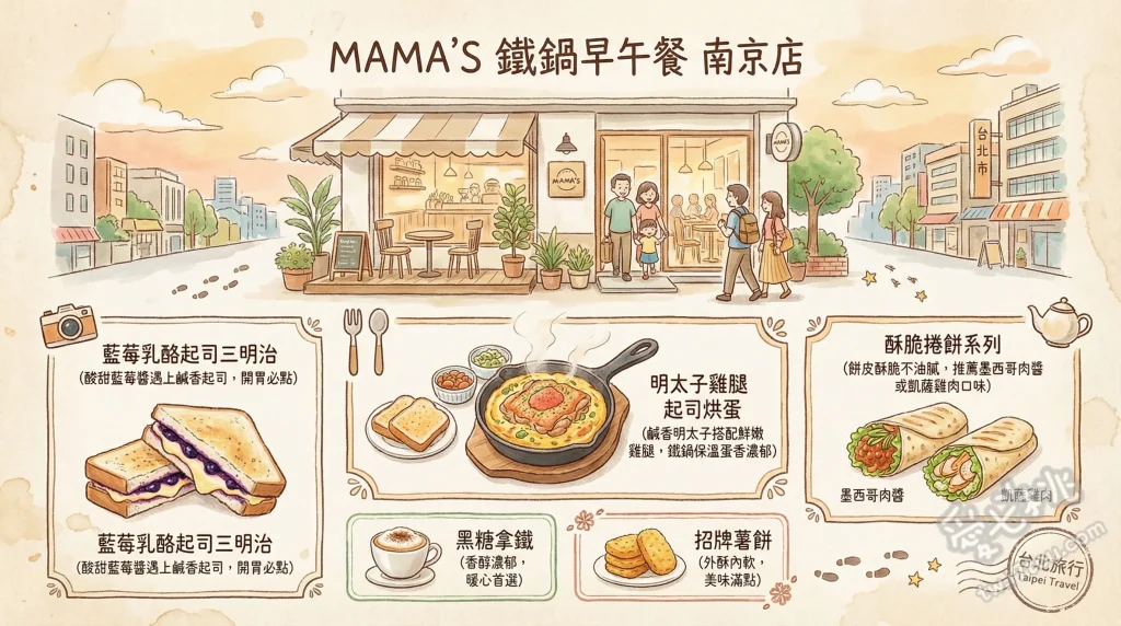 MAMA'S 鐵鍋早午餐 南京店