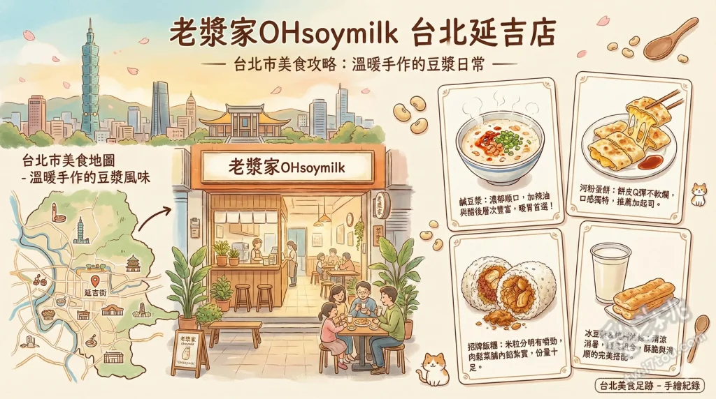 老漿家OHsoymilk 台北延吉店