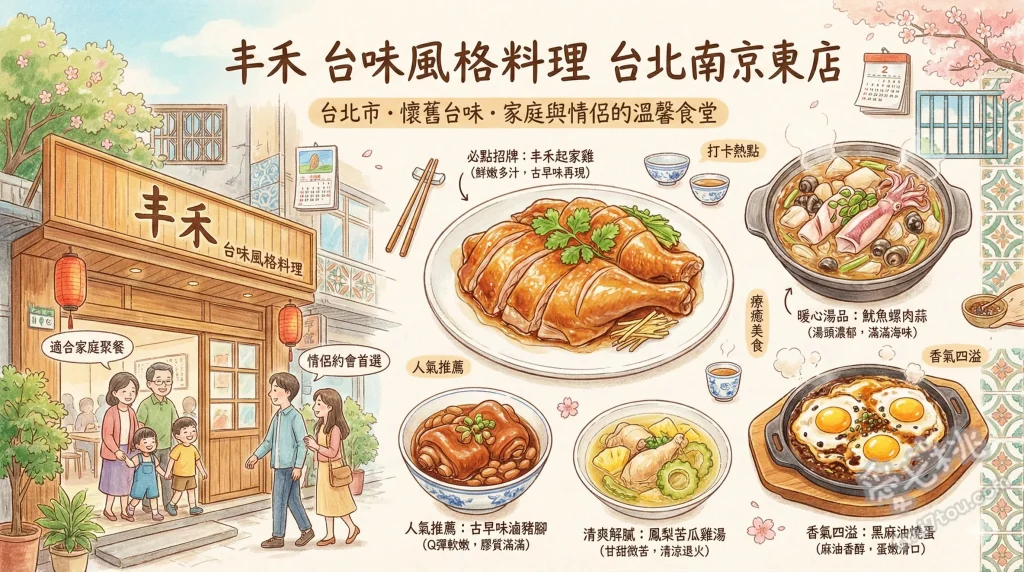 丰禾 台味風格料理 台北南京東店