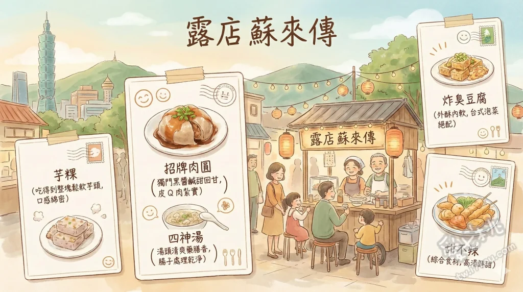 露店 蘇來傳