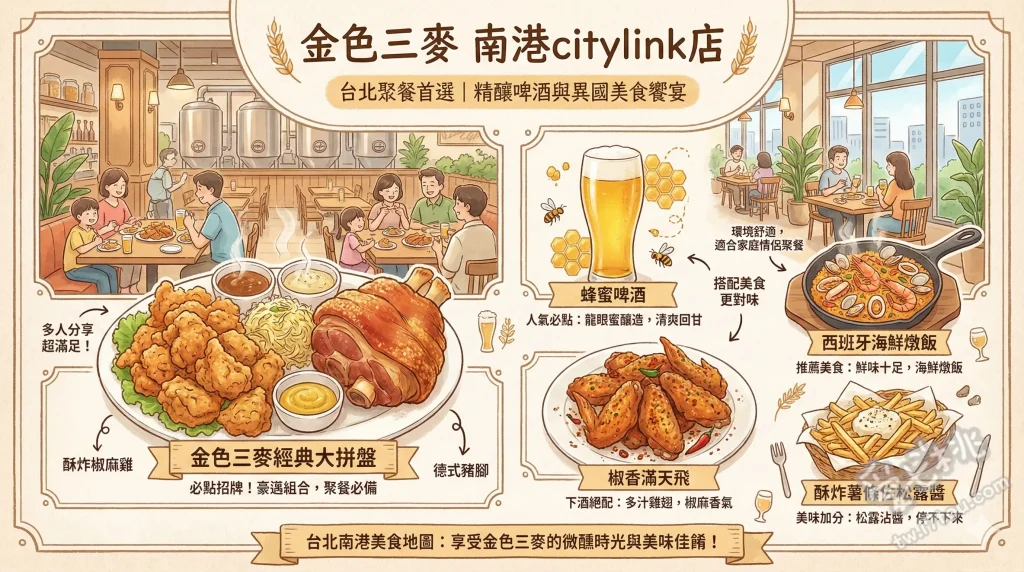 金色三麥 南港citylink店
