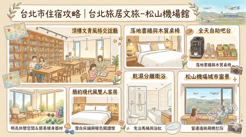 台北旅居文旅-松山機場館