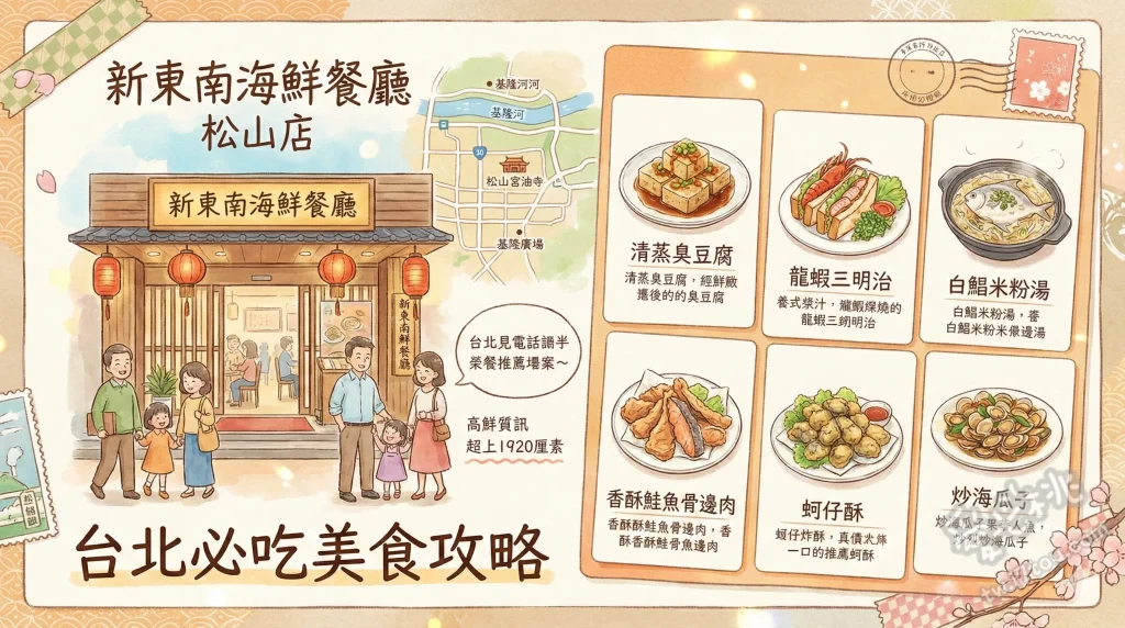 新東南海鮮餐廳 松山店
