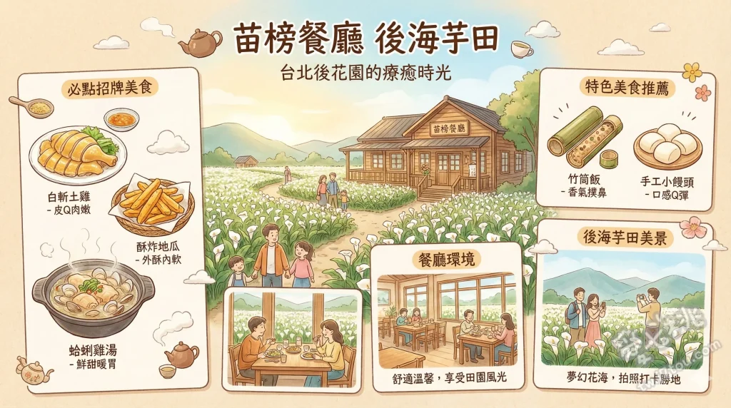 苗榜餐廳 後海芋田