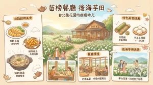 苗榜餐廳 後海芋田
