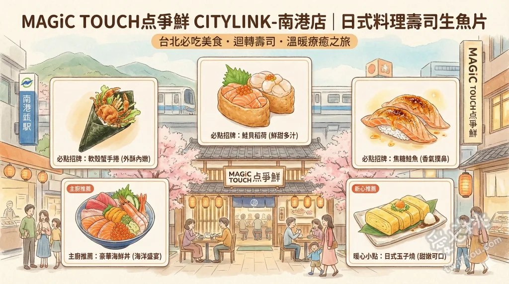 MAGiC TOUCH点爭鮮 CITYLINK 南港店