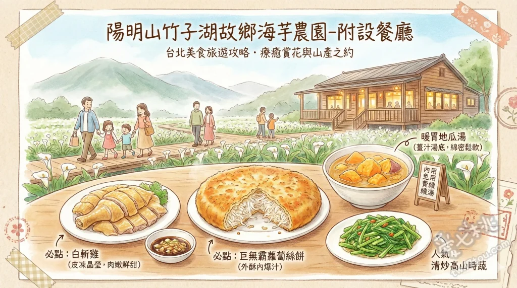 陽明山竹子湖故鄉海芋農園
