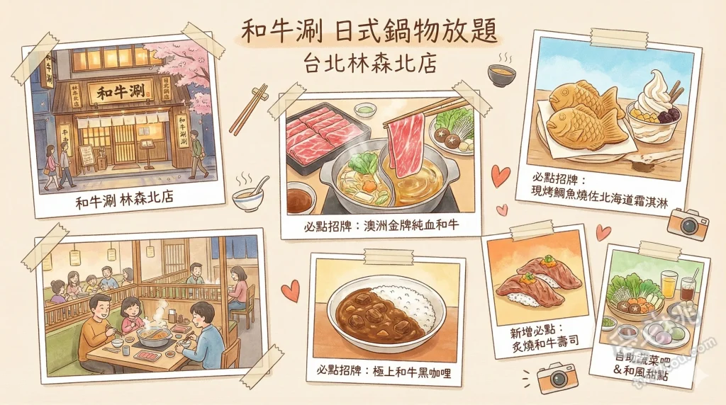 和牛涮 日式鍋物放題 台北林森北店