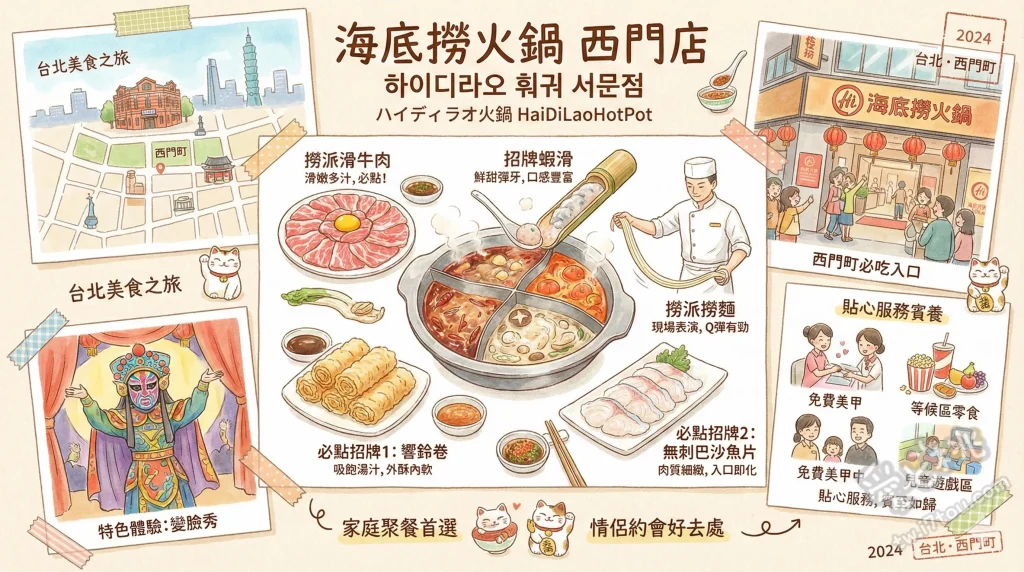 海底撈火鍋 西門店