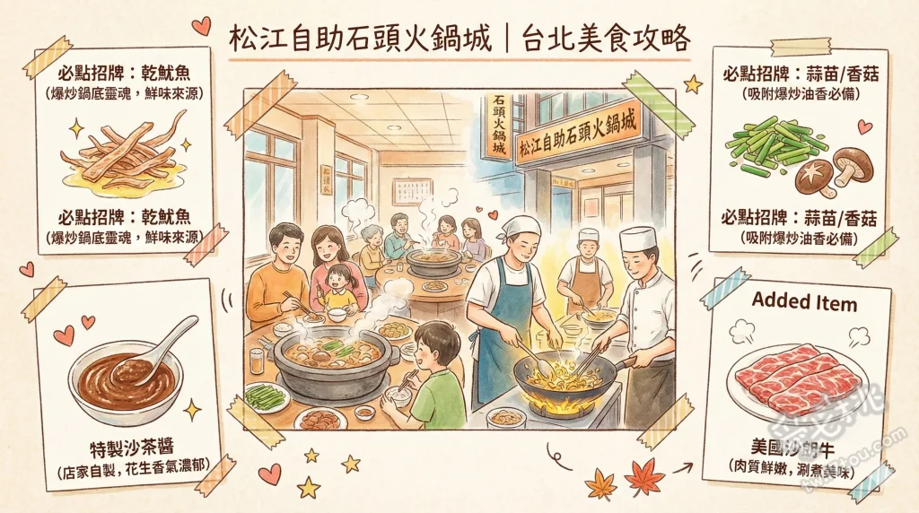 松江自助石頭火鍋城