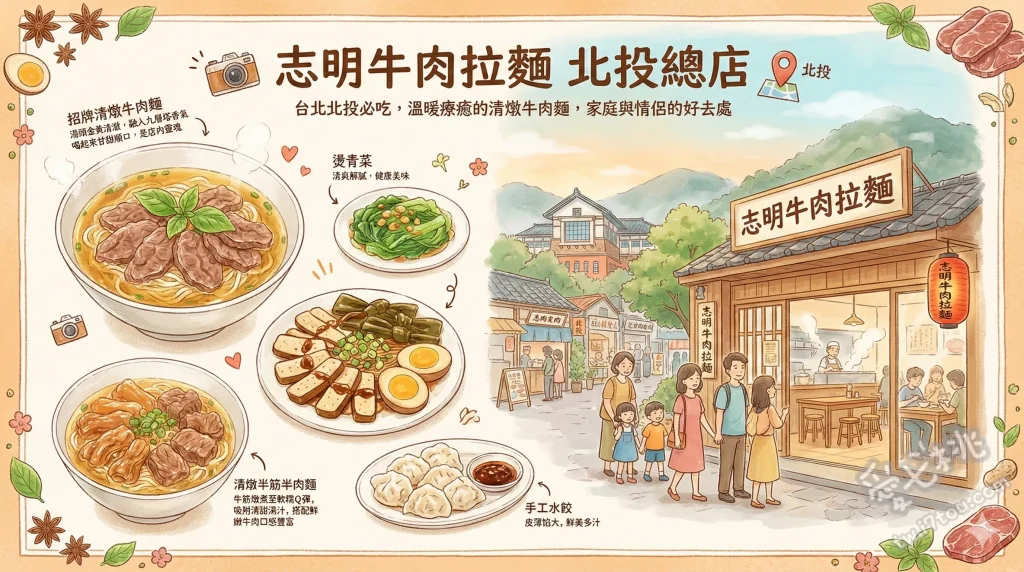 志明牛肉拉麵 北投總店