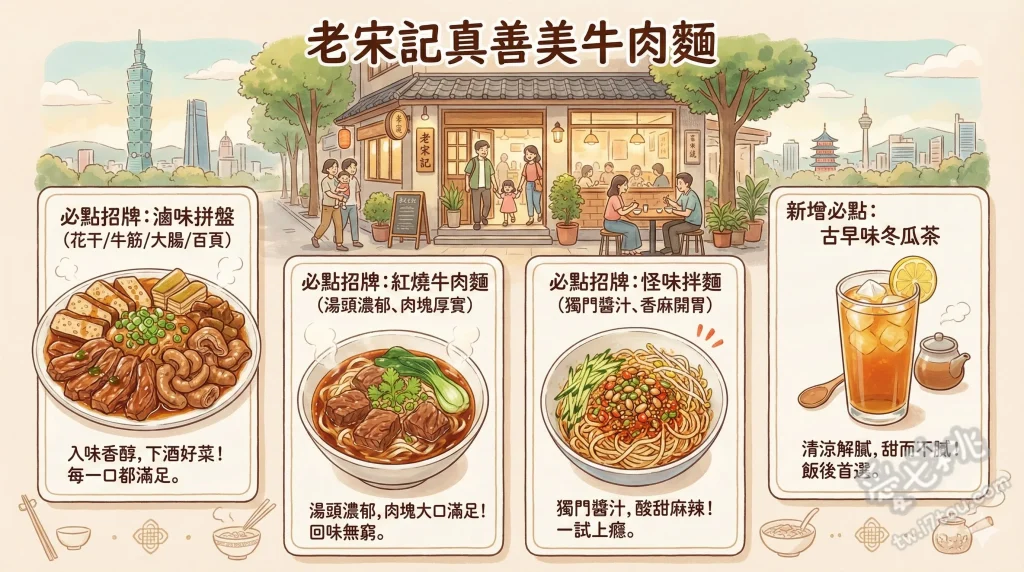 老宋記真善美牛肉麵