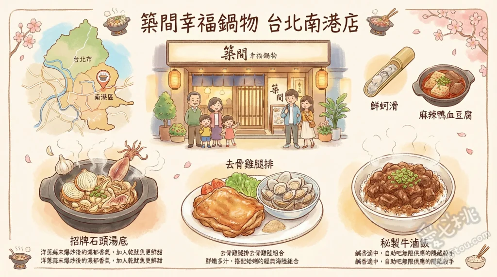 築間幸福鍋物 台北南港店