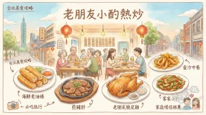 老朋友小酌熱炒