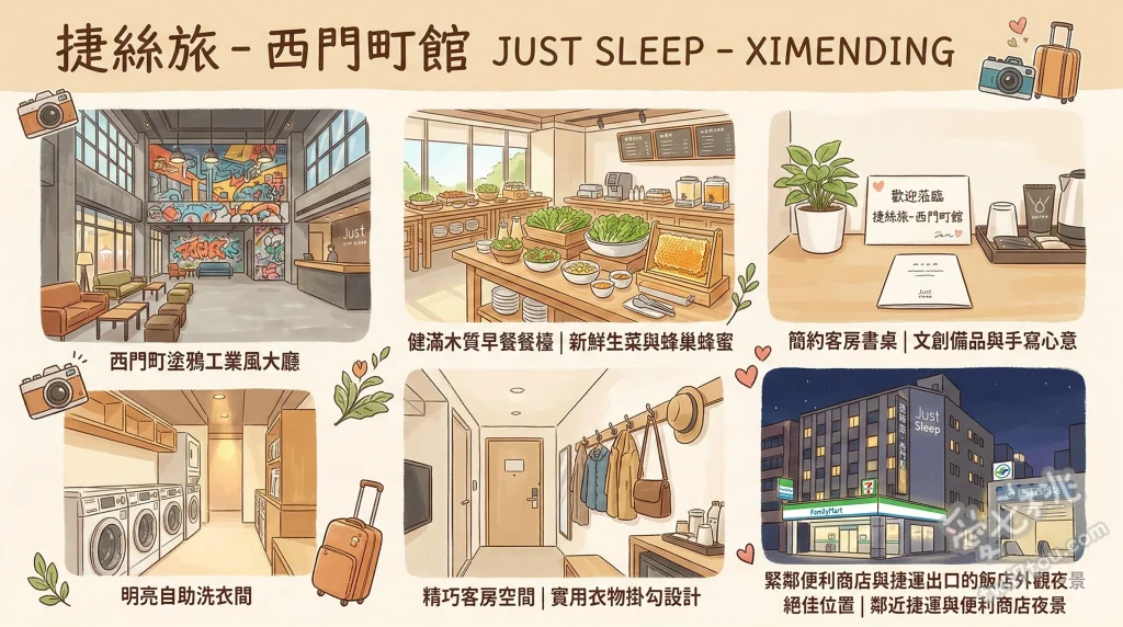 捷絲旅 - 西門町館