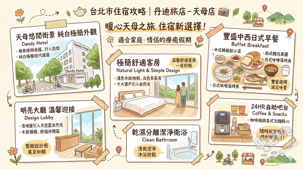 丹迪旅店 - 天母店