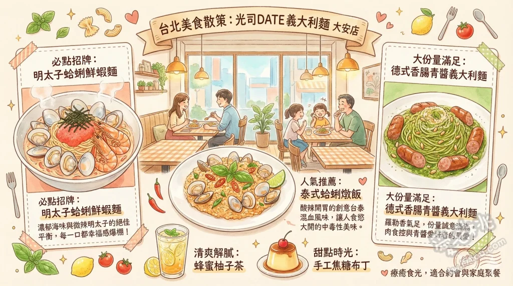 光司DATE 義大利麵 大安店