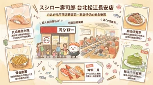 スシロー壽司郎 台北松江長安店