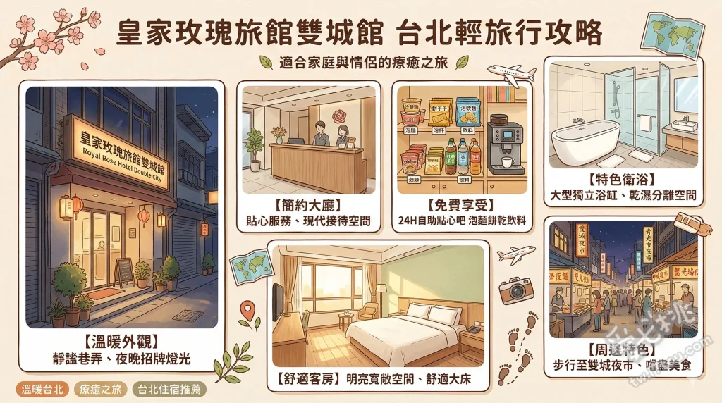 皇家玫瑰旅館雙城館