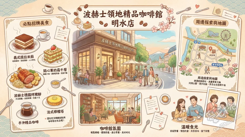 波赫士領地精品咖啡館 明水店