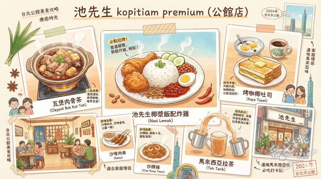 池先生 kopitiam premium 公館店