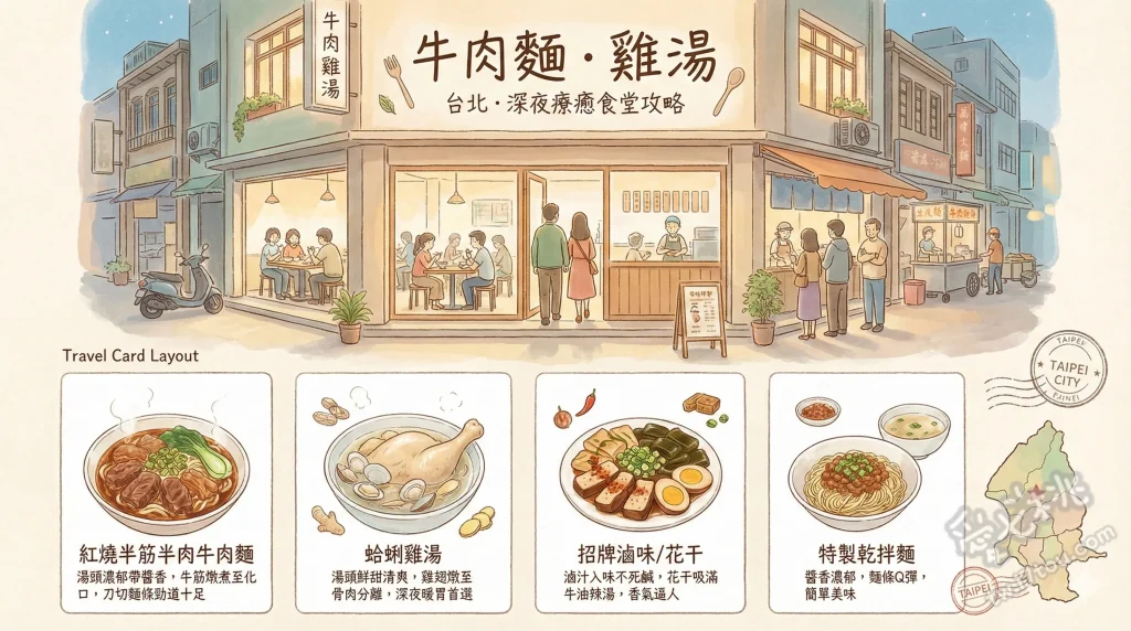 牛肉麵．雞湯