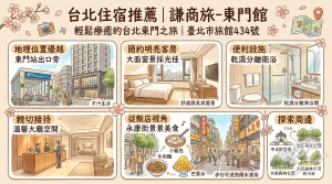 謙商旅-東門館 - 臺北市旅館434號