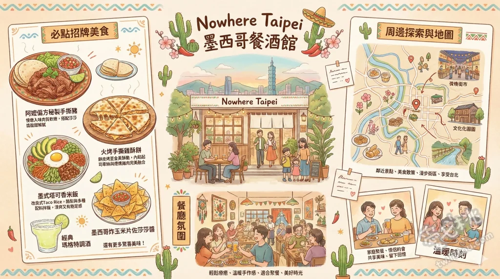 Nowhere Taipei 墨西哥餐酒館