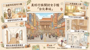 美好行旅開封女子館「台北車站」