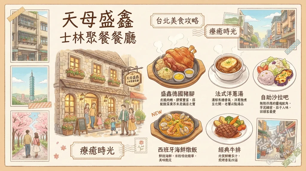 天母盛鑫 士林聚餐餐廳