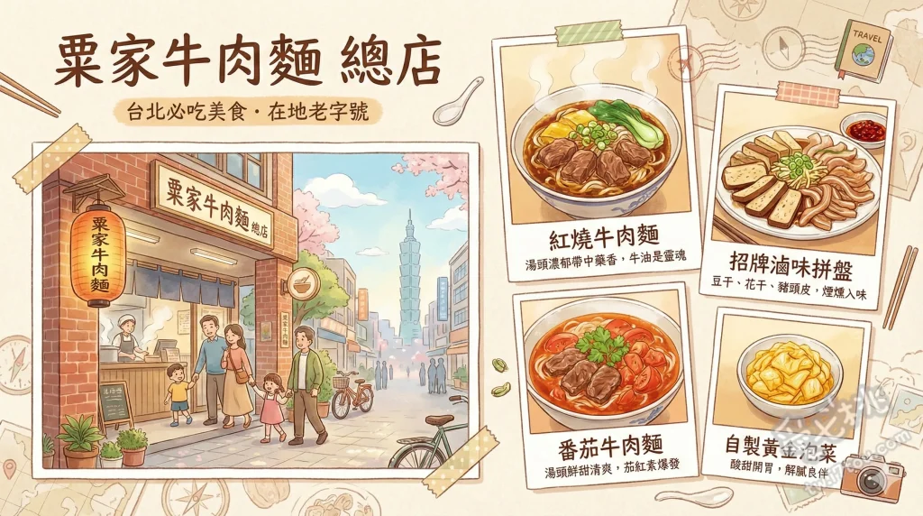 粟家牛肉麵 總店