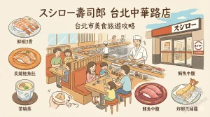 スシロー壽司郎 台北中華路店