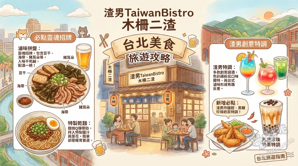 渣男TaiwanBistro 木柵二渣