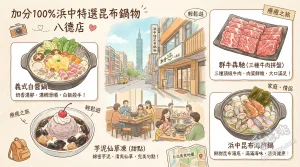 加分100%浜中特選昆布鍋物 八德店